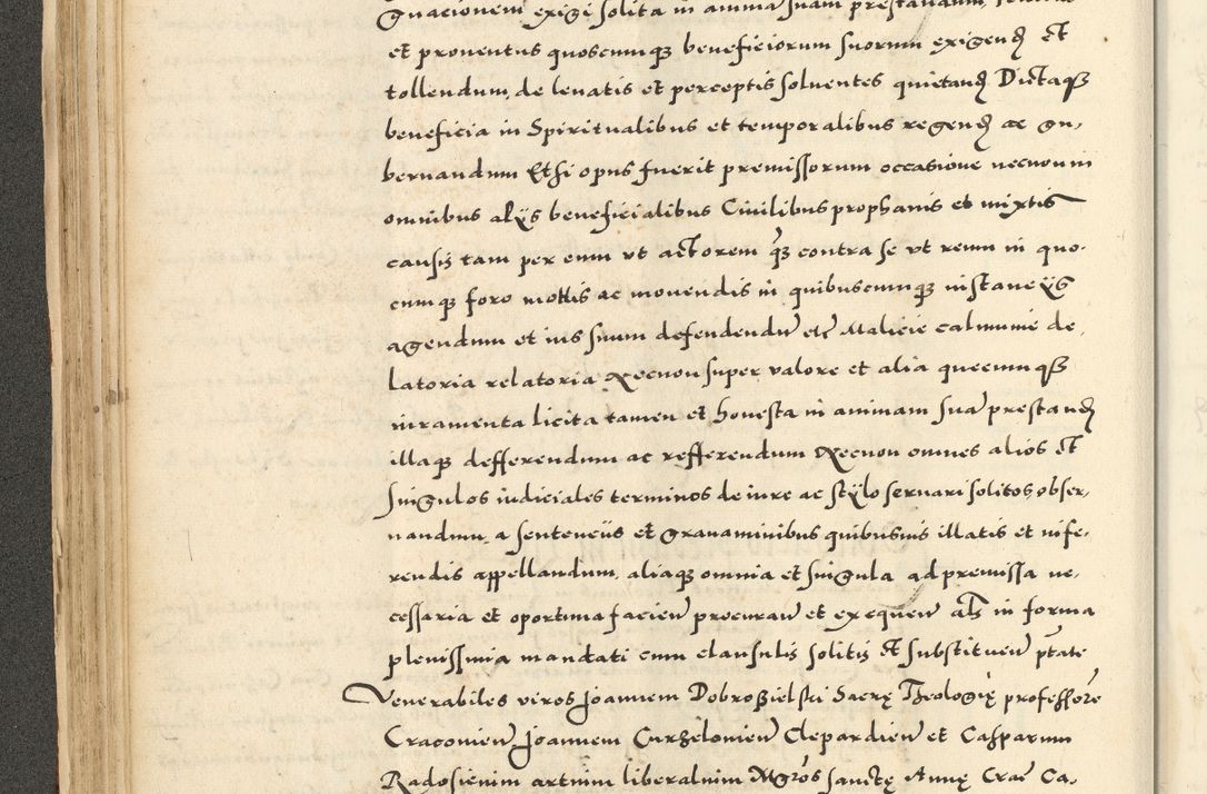 Zdjęcie nr 110 dla obiektu archiwalnego: Acta actorum causarum sententiarum deffinitiuarum, quam interloquutoriarum, decretorum, obligationum, procuratorum etc. coram Reverendo Domino Martino Izbienski de Rusiecz Archidiacono Posnaniensis, custode et in Spiritualibus Vicario generali officiali Cracoviensis, ad Annum Domini Millesimum quingentesimum Sexagesimum Nonum cuius indictio duodecima, Pontus Sanctissimi Pii Papae Quinti Annus quartus foeliciter continuantur