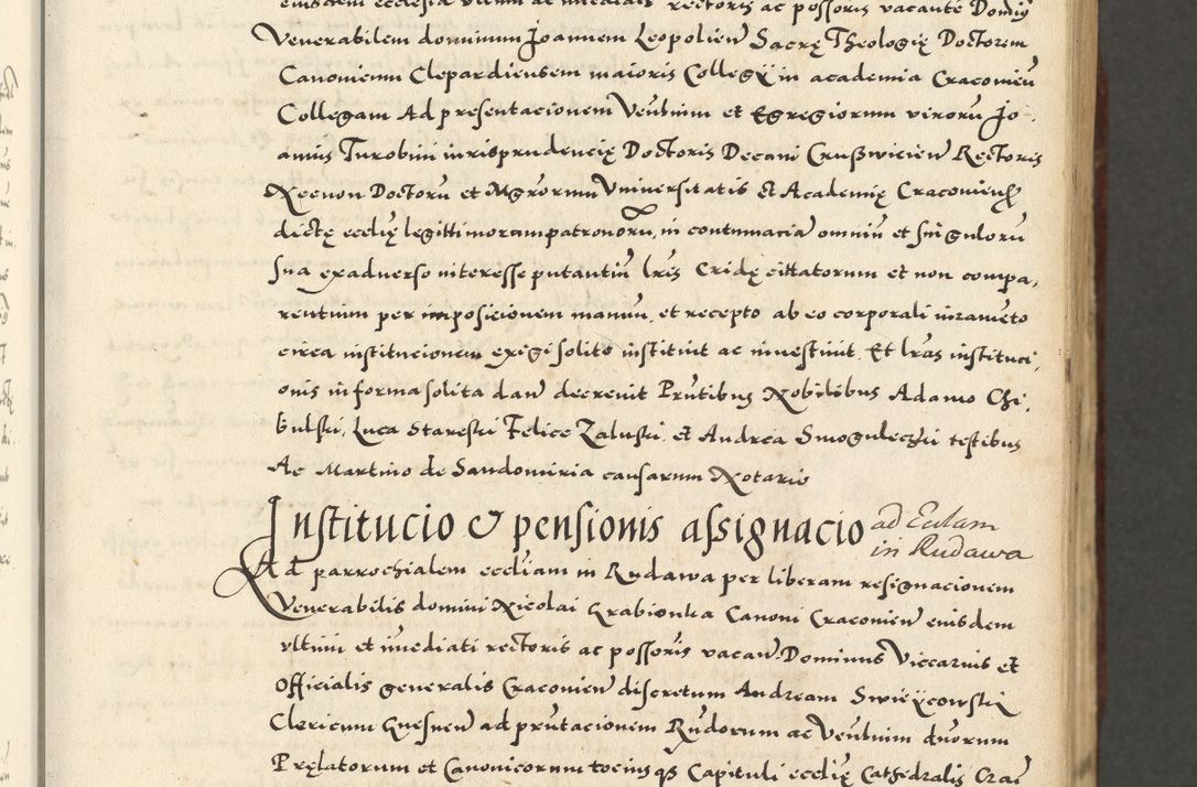 Zdjęcie nr 91 dla obiektu archiwalnego: Acta actorum causarum sententiarum deffinitiuarum, quam interloquutoriarum, decretorum, obligationum, procuratorum etc. coram Reverendo Domino Martino Izbienski de Rusiecz Archidiacono Posnaniensis, custode et in Spiritualibus Vicario generali officiali Cracoviensis, ad Annum Domini Millesimum quingentesimum Sexagesimum Nonum cuius indictio duodecima, Pontus Sanctissimi Pii Papae Quinti Annus quartus foeliciter continuantur