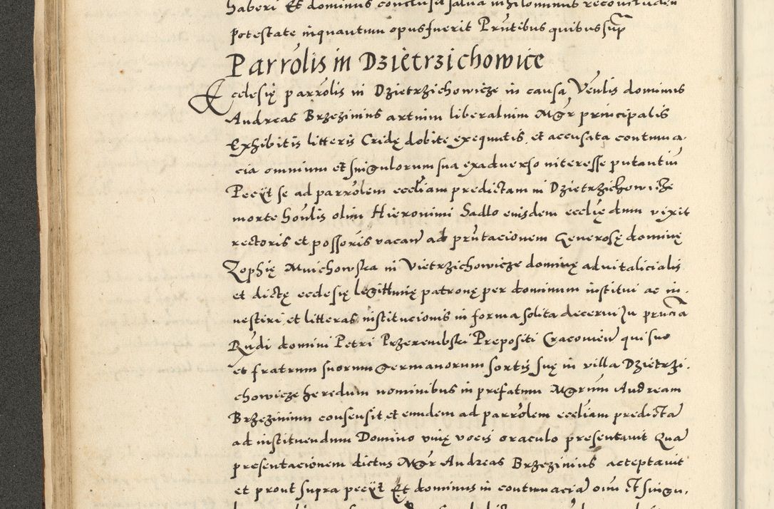 Zdjęcie nr 78 dla obiektu archiwalnego: Acta actorum causarum sententiarum deffinitiuarum, quam interloquutoriarum, decretorum, obligationum, procuratorum etc. coram Reverendo Domino Martino Izbienski de Rusiecz Archidiacono Posnaniensis, custode et in Spiritualibus Vicario generali officiali Cracoviensis, ad Annum Domini Millesimum quingentesimum Sexagesimum Nonum cuius indictio duodecima, Pontus Sanctissimi Pii Papae Quinti Annus quartus foeliciter continuantur