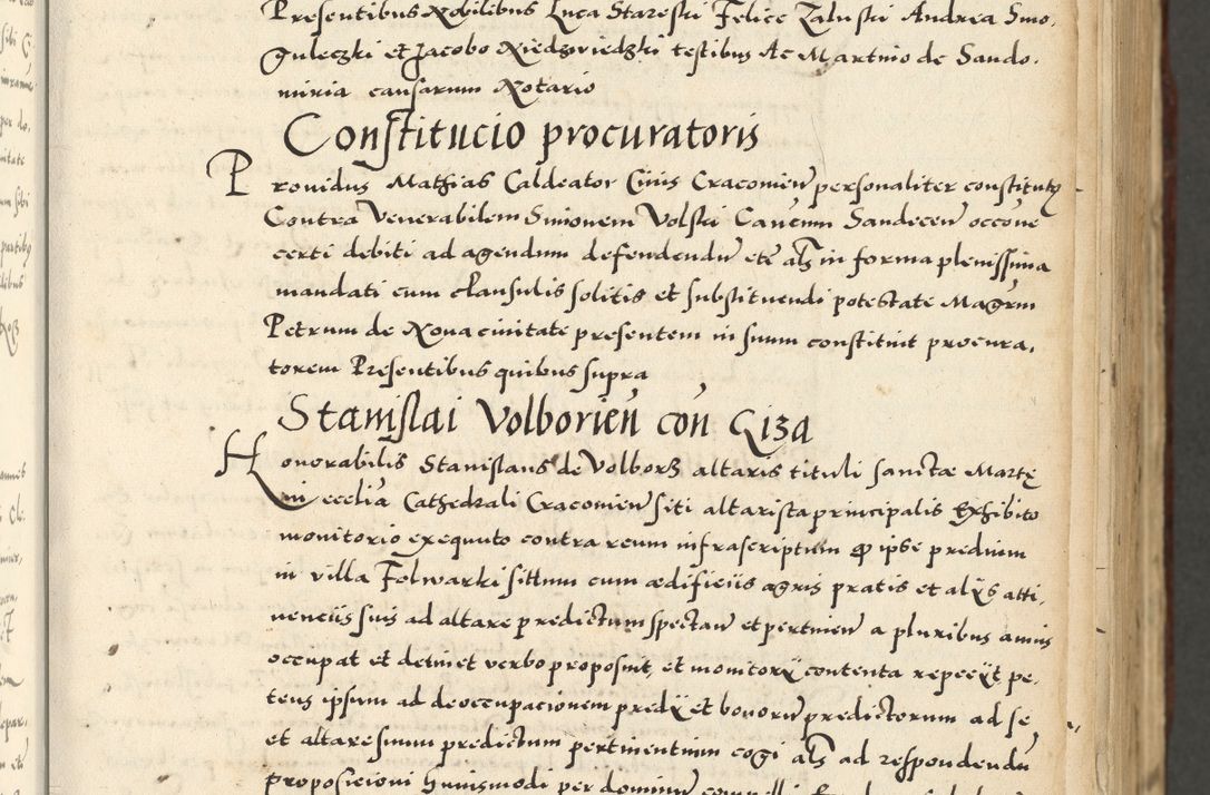 Zdjęcie nr 21 dla obiektu archiwalnego: Acta actorum causarum sententiarum deffinitiuarum, quam interloquutoriarum, decretorum, obligationum, procuratorum etc. coram Reverendo Domino Martino Izbienski de Rusiecz Archidiacono Posnaniensis, custode et in Spiritualibus Vicario generali officiali Cracoviensis, ad Annum Domini Millesimum quingentesimum Sexagesimum Nonum cuius indictio duodecima, Pontus Sanctissimi Pii Papae Quinti Annus quartus foeliciter continuantur