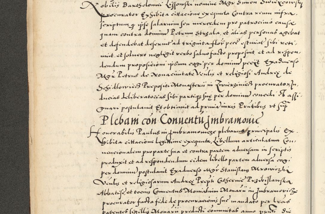 Zdjęcie nr 22 dla obiektu archiwalnego: Acta actorum causarum sententiarum deffinitiuarum, quam interloquutoriarum, decretorum, obligationum, procuratorum etc. coram Reverendo Domino Martino Izbienski de Rusiecz Archidiacono Posnaniensis, custode et in Spiritualibus Vicario generali officiali Cracoviensis, ad Annum Domini Millesimum quingentesimum Sexagesimum Nonum cuius indictio duodecima, Pontus Sanctissimi Pii Papae Quinti Annus quartus foeliciter continuantur