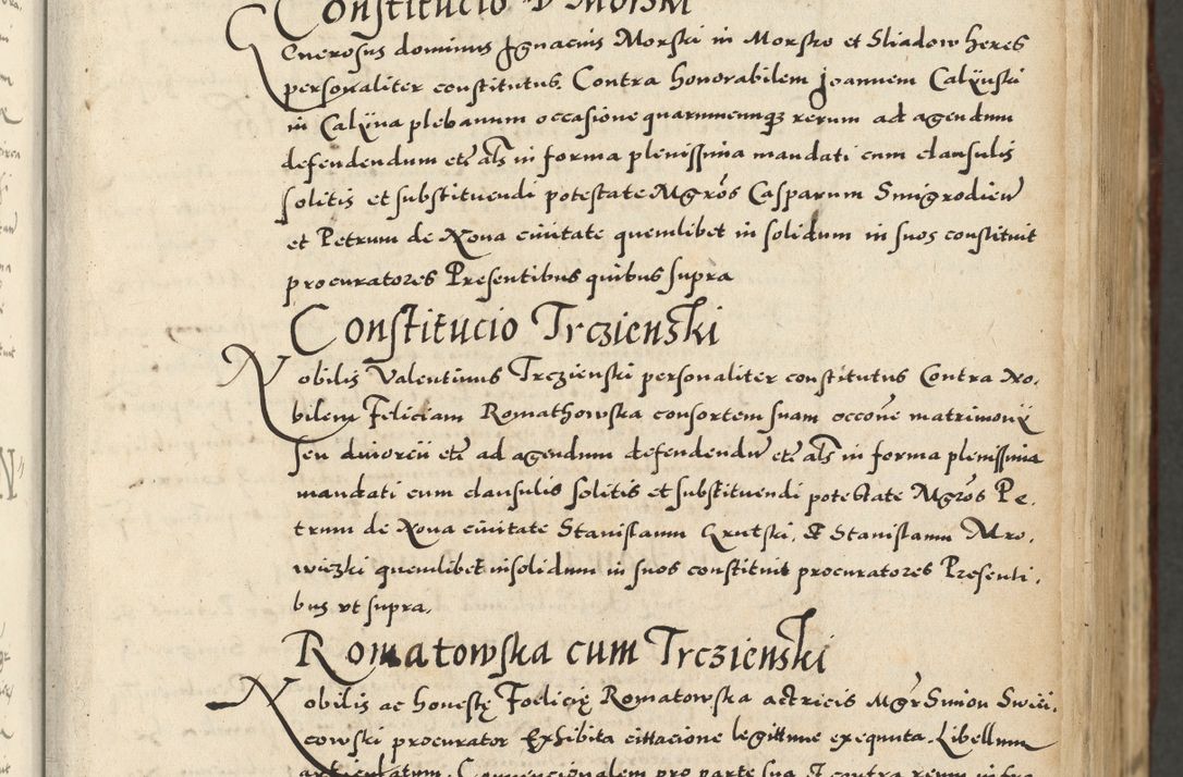 Zdjęcie nr 13 dla obiektu archiwalnego: Acta actorum causarum sententiarum deffinitiuarum, quam interloquutoriarum, decretorum, obligationum, procuratorum etc. coram Reverendo Domino Martino Izbienski de Rusiecz Archidiacono Posnaniensis, custode et in Spiritualibus Vicario generali officiali Cracoviensis, ad Annum Domini Millesimum quingentesimum Sexagesimum Nonum cuius indictio duodecima, Pontus Sanctissimi Pii Papae Quinti Annus quartus foeliciter continuantur
