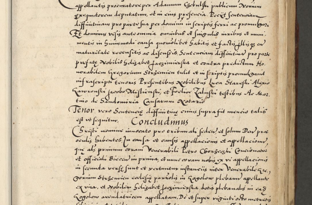 Zdjęcie nr 9 dla obiektu archiwalnego: Acta actorum causarum sententiarum deffinitiuarum, quam interloquutoriarum, decretorum, obligationum, procuratorum etc. coram Reverendo Domino Martino Izbienski de Rusiecz Archidiacono Posnaniensis, custode et in Spiritualibus Vicario generali officiali Cracoviensis, ad Annum Domini Millesimum quingentesimum Sexagesimum Nonum cuius indictio duodecima, Pontus Sanctissimi Pii Papae Quinti Annus quartus foeliciter continuantur