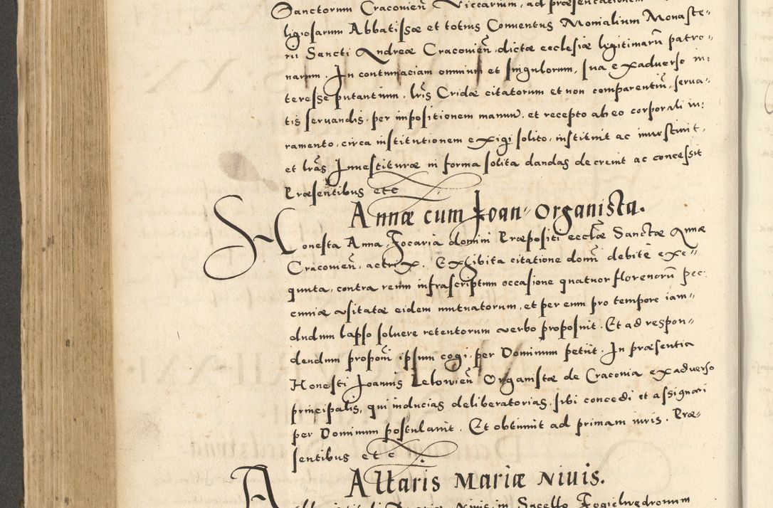 Zdjęcie nr 392 dla obiektu archiwalnego: Acta actorum causarum sententiarum deffinitiuarum, quam interloquutoriarum, decretorum, obligationum, procuratorum etc. coram Reverendo Domino Martino Izbienski de Rusiecz Archidiacono Posnaniensis, custode et in Spiritualibus Vicario generali officiali Cracoviensis, ad Annum Domini Millesimum quingentesimum Sexagesimum Nonum cuius indictio duodecima, Pontus Sanctissimi Pii Papae Quinti Annus quartus foeliciter continuantur