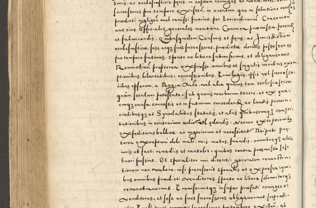 Zdjęcie nr 386 dla obiektu archiwalnego: Acta actorum causarum sententiarum deffinitiuarum, quam interloquutoriarum, decretorum, obligationum, procuratorum etc. coram Reverendo Domino Martino Izbienski de Rusiecz Archidiacono Posnaniensis, custode et in Spiritualibus Vicario generali officiali Cracoviensis, ad Annum Domini Millesimum quingentesimum Sexagesimum Nonum cuius indictio duodecima, Pontus Sanctissimi Pii Papae Quinti Annus quartus foeliciter continuantur