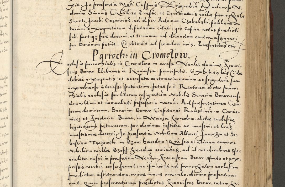 Zdjęcie nr 379 dla obiektu archiwalnego: Acta actorum causarum sententiarum deffinitiuarum, quam interloquutoriarum, decretorum, obligationum, procuratorum etc. coram Reverendo Domino Martino Izbienski de Rusiecz Archidiacono Posnaniensis, custode et in Spiritualibus Vicario generali officiali Cracoviensis, ad Annum Domini Millesimum quingentesimum Sexagesimum Nonum cuius indictio duodecima, Pontus Sanctissimi Pii Papae Quinti Annus quartus foeliciter continuantur