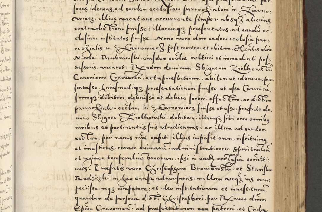 Zdjęcie nr 367 dla obiektu archiwalnego: Acta actorum causarum sententiarum deffinitiuarum, quam interloquutoriarum, decretorum, obligationum, procuratorum etc. coram Reverendo Domino Martino Izbienski de Rusiecz Archidiacono Posnaniensis, custode et in Spiritualibus Vicario generali officiali Cracoviensis, ad Annum Domini Millesimum quingentesimum Sexagesimum Nonum cuius indictio duodecima, Pontus Sanctissimi Pii Papae Quinti Annus quartus foeliciter continuantur