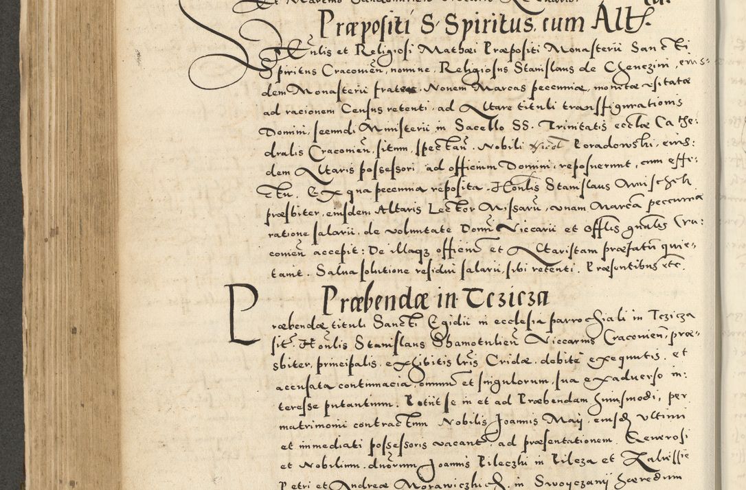 Zdjęcie nr 364 dla obiektu archiwalnego: Acta actorum causarum sententiarum deffinitiuarum, quam interloquutoriarum, decretorum, obligationum, procuratorum etc. coram Reverendo Domino Martino Izbienski de Rusiecz Archidiacono Posnaniensis, custode et in Spiritualibus Vicario generali officiali Cracoviensis, ad Annum Domini Millesimum quingentesimum Sexagesimum Nonum cuius indictio duodecima, Pontus Sanctissimi Pii Papae Quinti Annus quartus foeliciter continuantur
