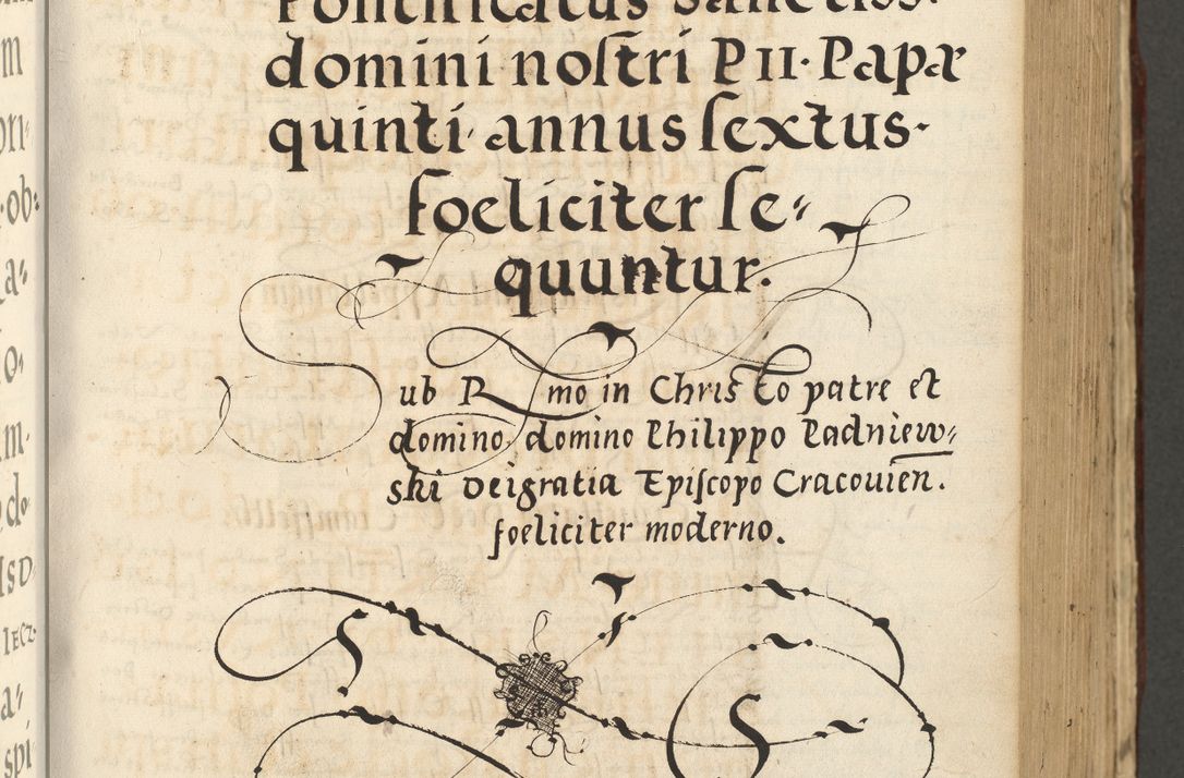 Zdjęcie nr 341 dla obiektu archiwalnego: Acta actorum causarum sententiarum deffinitiuarum, quam interloquutoriarum, decretorum, obligationum, procuratorum etc. coram Reverendo Domino Martino Izbienski de Rusiecz Archidiacono Posnaniensis, custode et in Spiritualibus Vicario generali officiali Cracoviensis, ad Annum Domini Millesimum quingentesimum Sexagesimum Nonum cuius indictio duodecima, Pontus Sanctissimi Pii Papae Quinti Annus quartus foeliciter continuantur