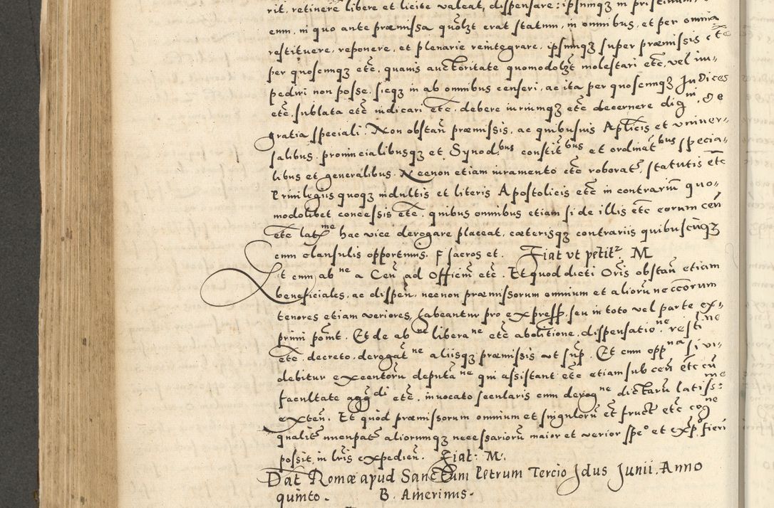 Zdjęcie nr 332 dla obiektu archiwalnego: Acta actorum causarum sententiarum deffinitiuarum, quam interloquutoriarum, decretorum, obligationum, procuratorum etc. coram Reverendo Domino Martino Izbienski de Rusiecz Archidiacono Posnaniensis, custode et in Spiritualibus Vicario generali officiali Cracoviensis, ad Annum Domini Millesimum quingentesimum Sexagesimum Nonum cuius indictio duodecima, Pontus Sanctissimi Pii Papae Quinti Annus quartus foeliciter continuantur