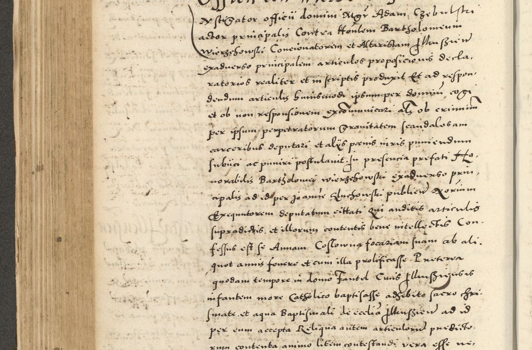 Zdjęcie nr 322 dla obiektu archiwalnego: Acta actorum causarum sententiarum deffinitiuarum, quam interloquutoriarum, decretorum, obligationum, procuratorum etc. coram Reverendo Domino Martino Izbienski de Rusiecz Archidiacono Posnaniensis, custode et in Spiritualibus Vicario generali officiali Cracoviensis, ad Annum Domini Millesimum quingentesimum Sexagesimum Nonum cuius indictio duodecima, Pontus Sanctissimi Pii Papae Quinti Annus quartus foeliciter continuantur