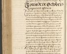 Zdjęcie nr 288 dla obiektu archiwalnego: Acta actorum causarum sententiarum deffinitiuarum, quam interloquutoriarum, decretorum, obligationum, procuratorum etc. coram Reverendo Domino Martino Izbienski de Rusiecz Archidiacono Posnaniensis, custode et in Spiritualibus Vicario generali officiali Cracoviensis, ad Annum Domini Millesimum quingentesimum Sexagesimum Nonum cuius indictio duodecima, Pontus Sanctissimi Pii Papae Quinti Annus quartus foeliciter continuantur