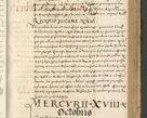 Zdjęcie nr 287 dla obiektu archiwalnego: Acta actorum causarum sententiarum deffinitiuarum, quam interloquutoriarum, decretorum, obligationum, procuratorum etc. coram Reverendo Domino Martino Izbienski de Rusiecz Archidiacono Posnaniensis, custode et in Spiritualibus Vicario generali officiali Cracoviensis, ad Annum Domini Millesimum quingentesimum Sexagesimum Nonum cuius indictio duodecima, Pontus Sanctissimi Pii Papae Quinti Annus quartus foeliciter continuantur