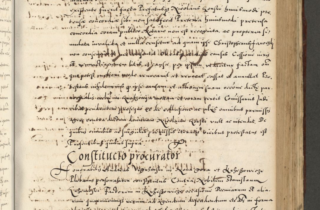 Zdjęcie nr 293 dla obiektu archiwalnego: Acta actorum causarum sententiarum deffinitiuarum, quam interloquutoriarum, decretorum, obligationum, procuratorum etc. coram Reverendo Domino Martino Izbienski de Rusiecz Archidiacono Posnaniensis, custode et in Spiritualibus Vicario generali officiali Cracoviensis, ad Annum Domini Millesimum quingentesimum Sexagesimum Nonum cuius indictio duodecima, Pontus Sanctissimi Pii Papae Quinti Annus quartus foeliciter continuantur