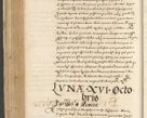 Zdjęcie nr 286 dla obiektu archiwalnego: Acta actorum causarum sententiarum deffinitiuarum, quam interloquutoriarum, decretorum, obligationum, procuratorum etc. coram Reverendo Domino Martino Izbienski de Rusiecz Archidiacono Posnaniensis, custode et in Spiritualibus Vicario generali officiali Cracoviensis, ad Annum Domini Millesimum quingentesimum Sexagesimum Nonum cuius indictio duodecima, Pontus Sanctissimi Pii Papae Quinti Annus quartus foeliciter continuantur
