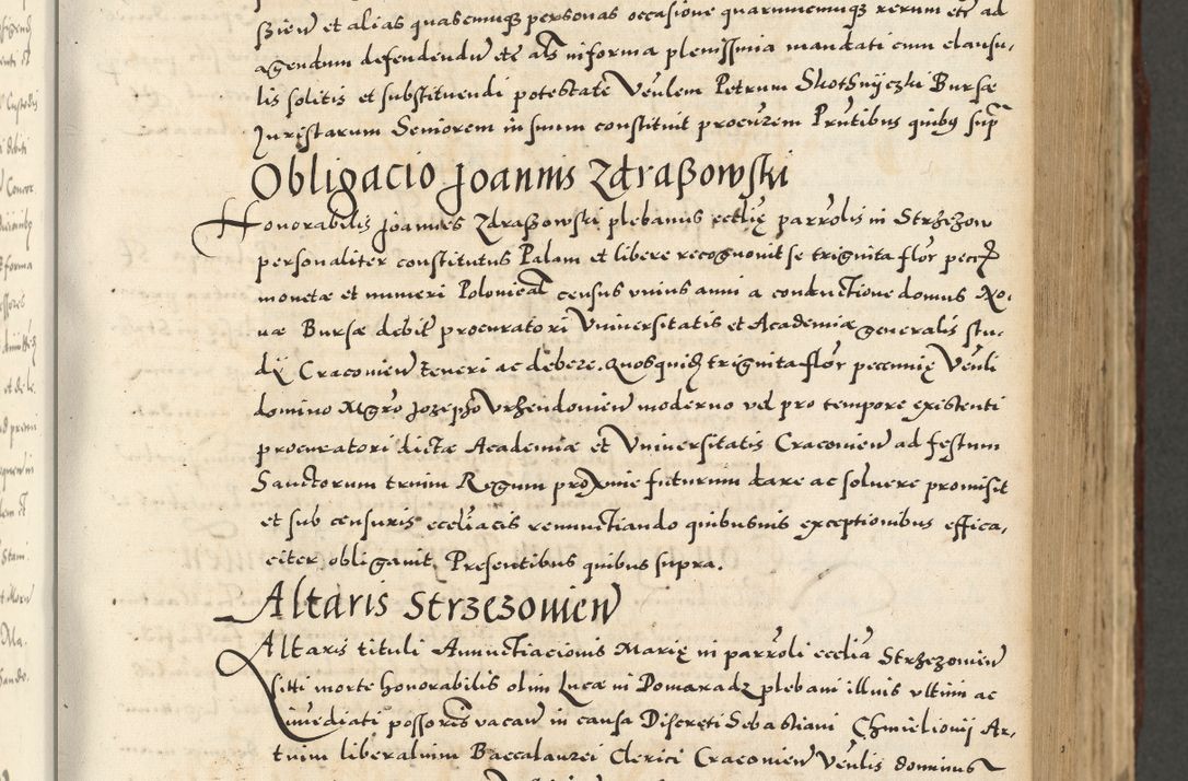 Zdjęcie nr 279 dla obiektu archiwalnego: Acta actorum causarum sententiarum deffinitiuarum, quam interloquutoriarum, decretorum, obligationum, procuratorum etc. coram Reverendo Domino Martino Izbienski de Rusiecz Archidiacono Posnaniensis, custode et in Spiritualibus Vicario generali officiali Cracoviensis, ad Annum Domini Millesimum quingentesimum Sexagesimum Nonum cuius indictio duodecima, Pontus Sanctissimi Pii Papae Quinti Annus quartus foeliciter continuantur
