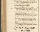 Zdjęcie nr 272 dla obiektu archiwalnego: Acta actorum causarum sententiarum deffinitiuarum, quam interloquutoriarum, decretorum, obligationum, procuratorum etc. coram Reverendo Domino Martino Izbienski de Rusiecz Archidiacono Posnaniensis, custode et in Spiritualibus Vicario generali officiali Cracoviensis, ad Annum Domini Millesimum quingentesimum Sexagesimum Nonum cuius indictio duodecima, Pontus Sanctissimi Pii Papae Quinti Annus quartus foeliciter continuantur