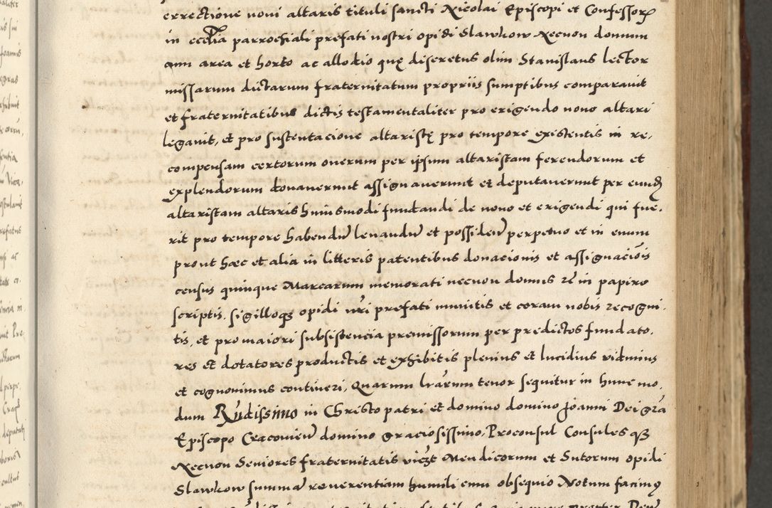 Zdjęcie nr 261 dla obiektu archiwalnego: Acta actorum causarum sententiarum deffinitiuarum, quam interloquutoriarum, decretorum, obligationum, procuratorum etc. coram Reverendo Domino Martino Izbienski de Rusiecz Archidiacono Posnaniensis, custode et in Spiritualibus Vicario generali officiali Cracoviensis, ad Annum Domini Millesimum quingentesimum Sexagesimum Nonum cuius indictio duodecima, Pontus Sanctissimi Pii Papae Quinti Annus quartus foeliciter continuantur