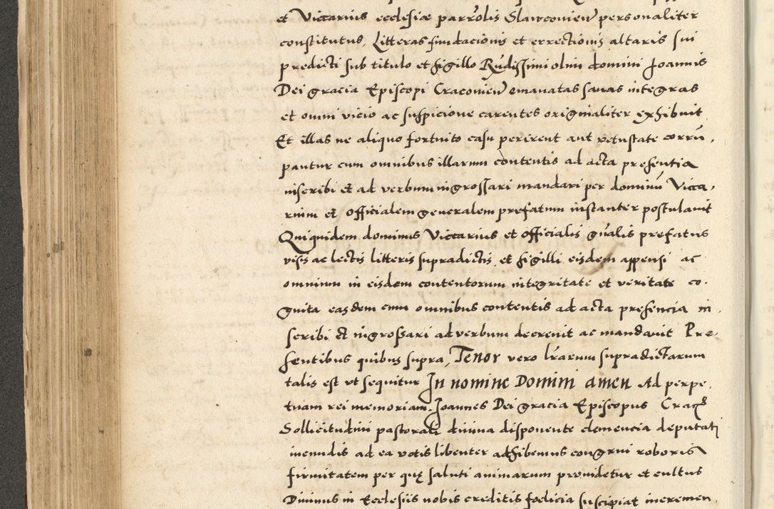 Zdjęcie nr 260 dla obiektu archiwalnego: Acta actorum causarum sententiarum deffinitiuarum, quam interloquutoriarum, decretorum, obligationum, procuratorum etc. coram Reverendo Domino Martino Izbienski de Rusiecz Archidiacono Posnaniensis, custode et in Spiritualibus Vicario generali officiali Cracoviensis, ad Annum Domini Millesimum quingentesimum Sexagesimum Nonum cuius indictio duodecima, Pontus Sanctissimi Pii Papae Quinti Annus quartus foeliciter continuantur
