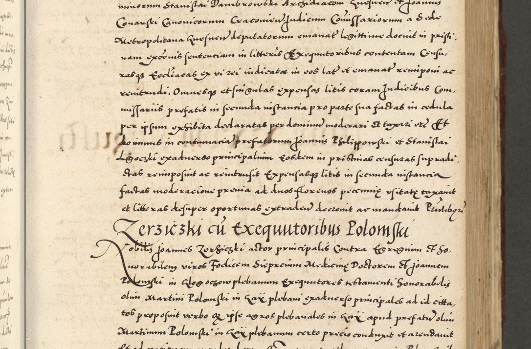 Zdjęcie nr 251 dla obiektu archiwalnego: Acta actorum causarum sententiarum deffinitiuarum, quam interloquutoriarum, decretorum, obligationum, procuratorum etc. coram Reverendo Domino Martino Izbienski de Rusiecz Archidiacono Posnaniensis, custode et in Spiritualibus Vicario generali officiali Cracoviensis, ad Annum Domini Millesimum quingentesimum Sexagesimum Nonum cuius indictio duodecima, Pontus Sanctissimi Pii Papae Quinti Annus quartus foeliciter continuantur