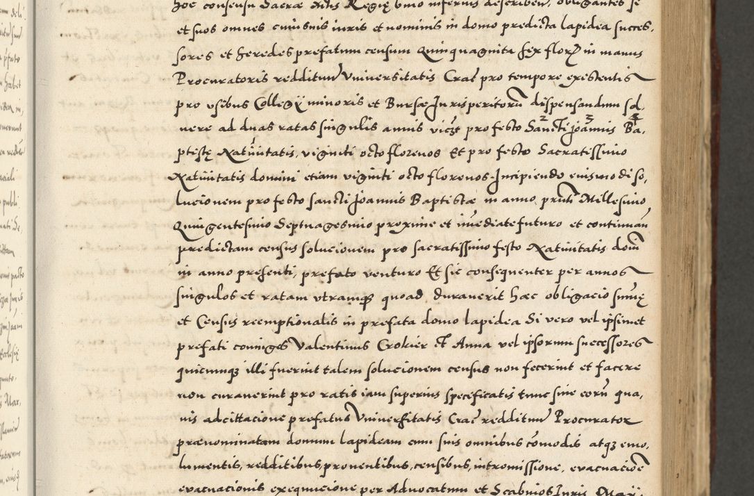 Zdjęcie nr 245 dla obiektu archiwalnego: Acta actorum causarum sententiarum deffinitiuarum, quam interloquutoriarum, decretorum, obligationum, procuratorum etc. coram Reverendo Domino Martino Izbienski de Rusiecz Archidiacono Posnaniensis, custode et in Spiritualibus Vicario generali officiali Cracoviensis, ad Annum Domini Millesimum quingentesimum Sexagesimum Nonum cuius indictio duodecima, Pontus Sanctissimi Pii Papae Quinti Annus quartus foeliciter continuantur