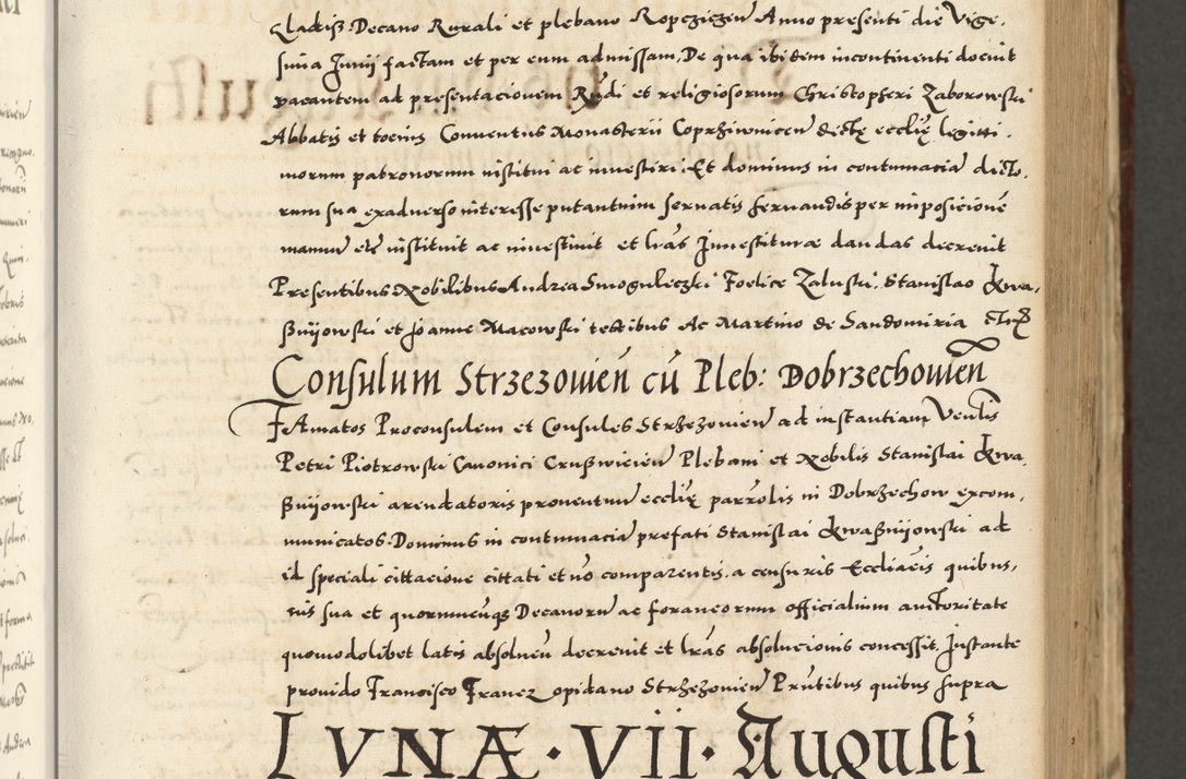 Zdjęcie nr 231 dla obiektu archiwalnego: Acta actorum causarum sententiarum deffinitiuarum, quam interloquutoriarum, decretorum, obligationum, procuratorum etc. coram Reverendo Domino Martino Izbienski de Rusiecz Archidiacono Posnaniensis, custode et in Spiritualibus Vicario generali officiali Cracoviensis, ad Annum Domini Millesimum quingentesimum Sexagesimum Nonum cuius indictio duodecima, Pontus Sanctissimi Pii Papae Quinti Annus quartus foeliciter continuantur