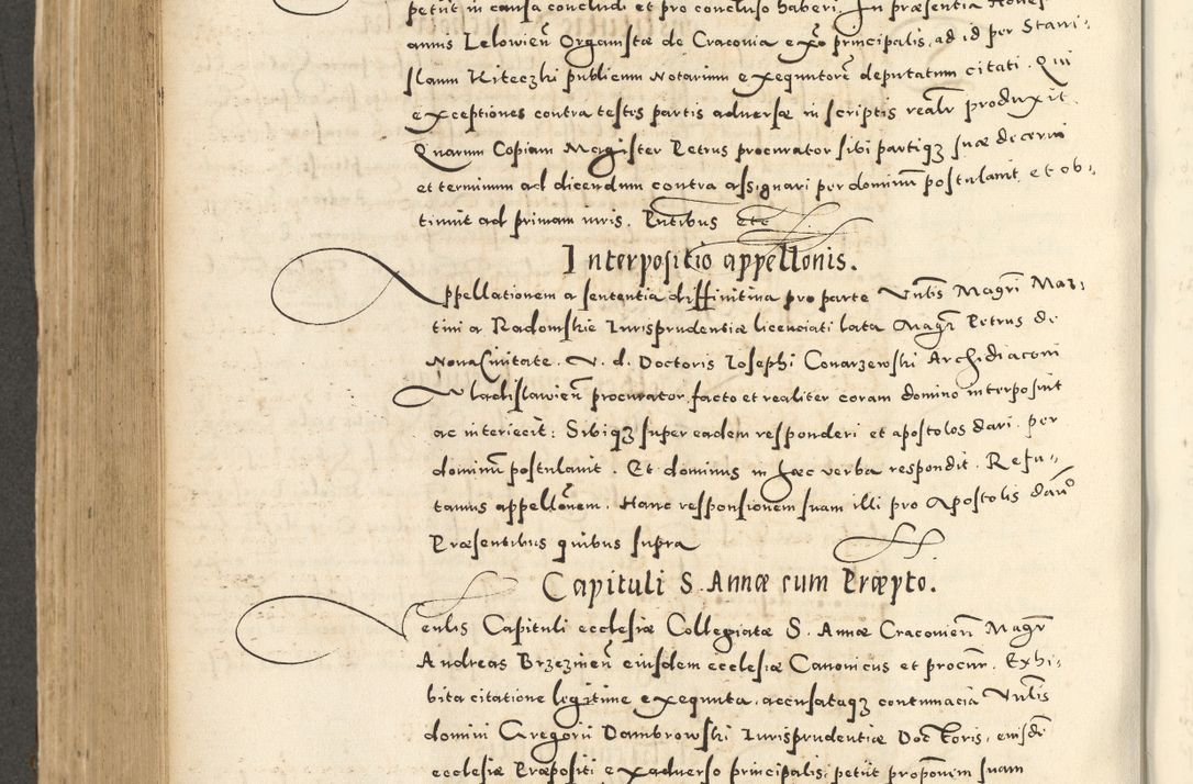 Zdjęcie nr 558 dla obiektu archiwalnego: Acta actorum causarum sententiarum deffinitiuarum, quam interloquutoriarum, decretorum, obligationum, procuratorum etc. coram Reverendo Domino Martino Izbienski de Rusiecz Archidiacono Posnaniensis, custode et in Spiritualibus Vicario generali officiali Cracoviensis, ad Annum Domini Millesimum quingentesimum Sexagesimum Nonum cuius indictio duodecima, Pontus Sanctissimi Pii Papae Quinti Annus quartus foeliciter continuantur