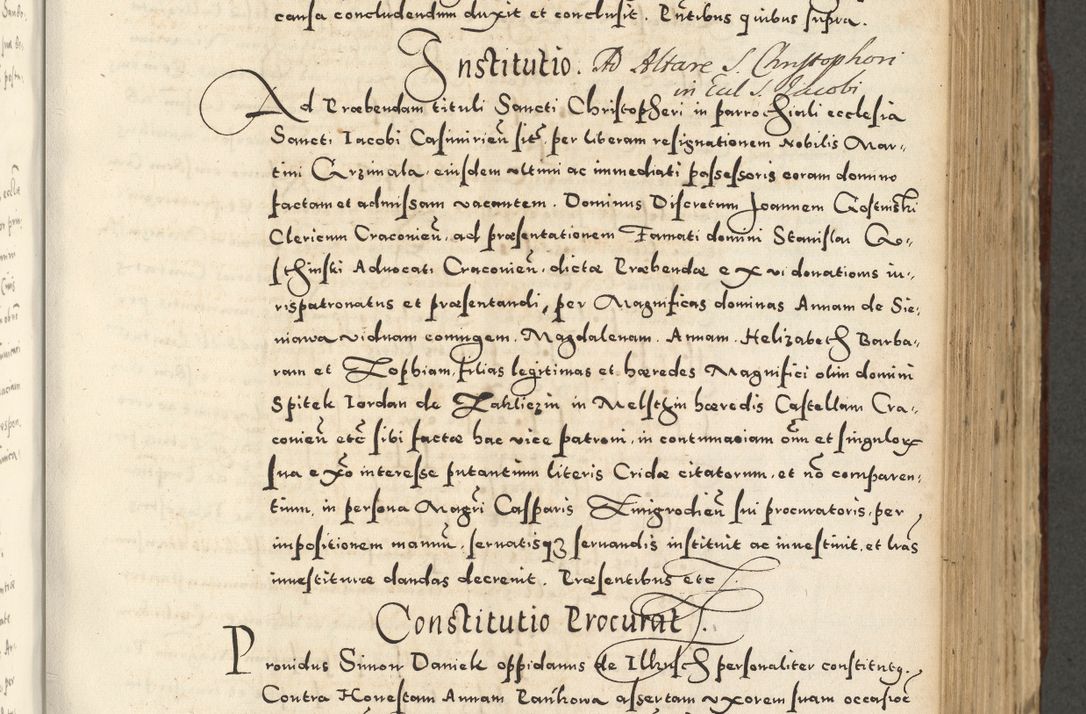 Zdjęcie nr 551 dla obiektu archiwalnego: Acta actorum causarum sententiarum deffinitiuarum, quam interloquutoriarum, decretorum, obligationum, procuratorum etc. coram Reverendo Domino Martino Izbienski de Rusiecz Archidiacono Posnaniensis, custode et in Spiritualibus Vicario generali officiali Cracoviensis, ad Annum Domini Millesimum quingentesimum Sexagesimum Nonum cuius indictio duodecima, Pontus Sanctissimi Pii Papae Quinti Annus quartus foeliciter continuantur