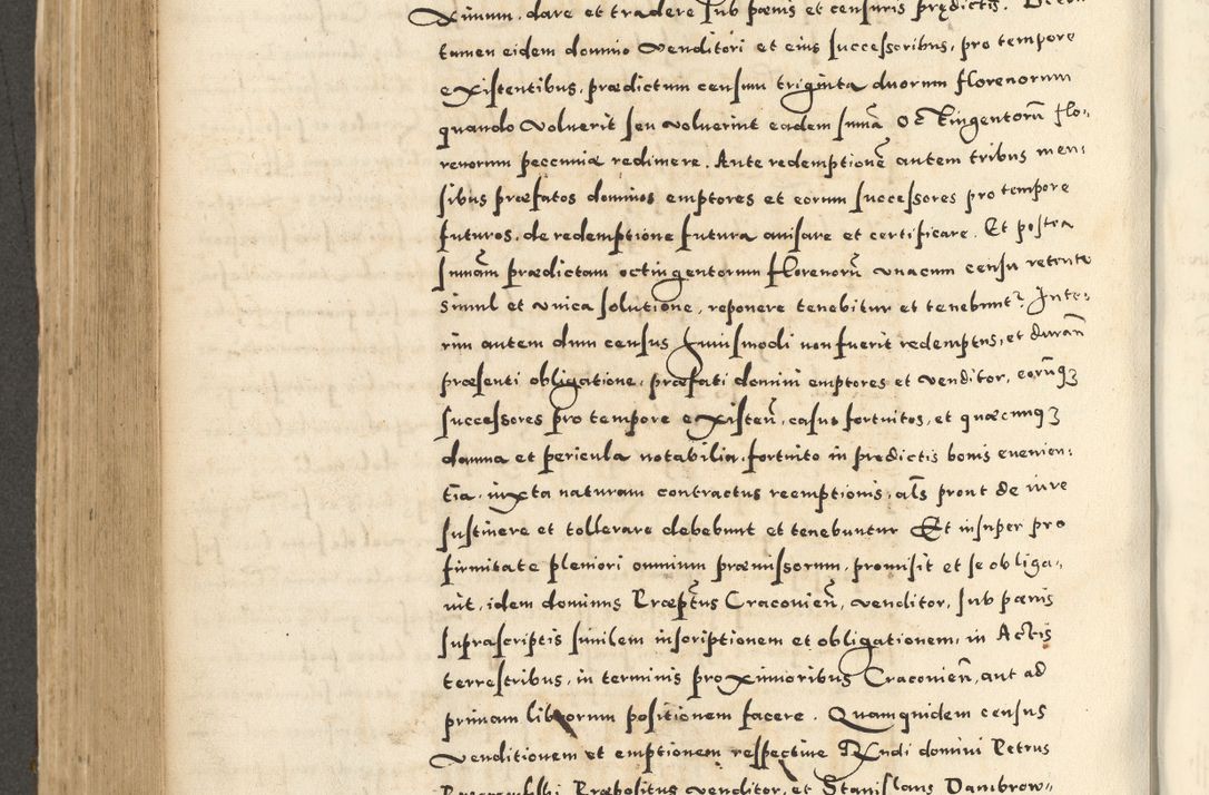 Zdjęcie nr 544 dla obiektu archiwalnego: Acta actorum causarum sententiarum deffinitiuarum, quam interloquutoriarum, decretorum, obligationum, procuratorum etc. coram Reverendo Domino Martino Izbienski de Rusiecz Archidiacono Posnaniensis, custode et in Spiritualibus Vicario generali officiali Cracoviensis, ad Annum Domini Millesimum quingentesimum Sexagesimum Nonum cuius indictio duodecima, Pontus Sanctissimi Pii Papae Quinti Annus quartus foeliciter continuantur