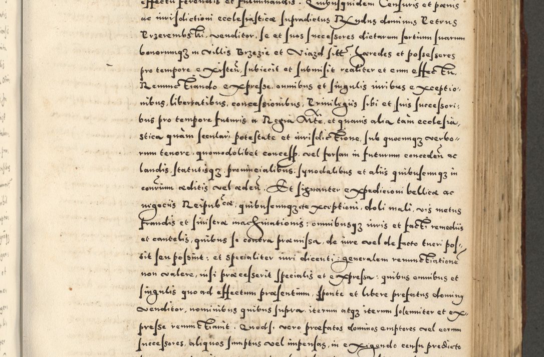 Zdjęcie nr 543 dla obiektu archiwalnego: Acta actorum causarum sententiarum deffinitiuarum, quam interloquutoriarum, decretorum, obligationum, procuratorum etc. coram Reverendo Domino Martino Izbienski de Rusiecz Archidiacono Posnaniensis, custode et in Spiritualibus Vicario generali officiali Cracoviensis, ad Annum Domini Millesimum quingentesimum Sexagesimum Nonum cuius indictio duodecima, Pontus Sanctissimi Pii Papae Quinti Annus quartus foeliciter continuantur