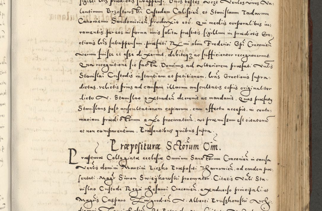 Zdjęcie nr 525 dla obiektu archiwalnego: Acta actorum causarum sententiarum deffinitiuarum, quam interloquutoriarum, decretorum, obligationum, procuratorum etc. coram Reverendo Domino Martino Izbienski de Rusiecz Archidiacono Posnaniensis, custode et in Spiritualibus Vicario generali officiali Cracoviensis, ad Annum Domini Millesimum quingentesimum Sexagesimum Nonum cuius indictio duodecima, Pontus Sanctissimi Pii Papae Quinti Annus quartus foeliciter continuantur