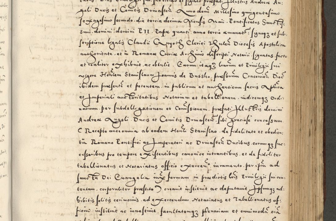 Zdjęcie nr 519 dla obiektu archiwalnego: Acta actorum causarum sententiarum deffinitiuarum, quam interloquutoriarum, decretorum, obligationum, procuratorum etc. coram Reverendo Domino Martino Izbienski de Rusiecz Archidiacono Posnaniensis, custode et in Spiritualibus Vicario generali officiali Cracoviensis, ad Annum Domini Millesimum quingentesimum Sexagesimum Nonum cuius indictio duodecima, Pontus Sanctissimi Pii Papae Quinti Annus quartus foeliciter continuantur
