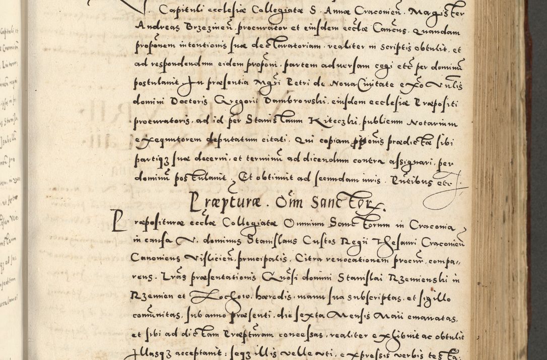 Zdjęcie nr 497 dla obiektu archiwalnego: Acta actorum causarum sententiarum deffinitiuarum, quam interloquutoriarum, decretorum, obligationum, procuratorum etc. coram Reverendo Domino Martino Izbienski de Rusiecz Archidiacono Posnaniensis, custode et in Spiritualibus Vicario generali officiali Cracoviensis, ad Annum Domini Millesimum quingentesimum Sexagesimum Nonum cuius indictio duodecima, Pontus Sanctissimi Pii Papae Quinti Annus quartus foeliciter continuantur
