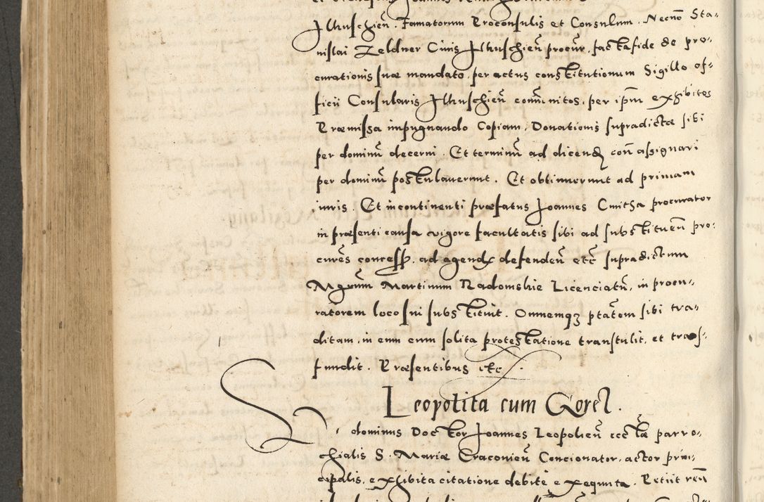 Zdjęcie nr 500 dla obiektu archiwalnego: Acta actorum causarum sententiarum deffinitiuarum, quam interloquutoriarum, decretorum, obligationum, procuratorum etc. coram Reverendo Domino Martino Izbienski de Rusiecz Archidiacono Posnaniensis, custode et in Spiritualibus Vicario generali officiali Cracoviensis, ad Annum Domini Millesimum quingentesimum Sexagesimum Nonum cuius indictio duodecima, Pontus Sanctissimi Pii Papae Quinti Annus quartus foeliciter continuantur