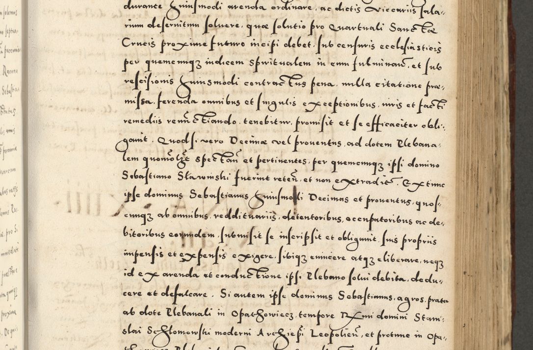 Zdjęcie nr 477 dla obiektu archiwalnego: Acta actorum causarum sententiarum deffinitiuarum, quam interloquutoriarum, decretorum, obligationum, procuratorum etc. coram Reverendo Domino Martino Izbienski de Rusiecz Archidiacono Posnaniensis, custode et in Spiritualibus Vicario generali officiali Cracoviensis, ad Annum Domini Millesimum quingentesimum Sexagesimum Nonum cuius indictio duodecima, Pontus Sanctissimi Pii Papae Quinti Annus quartus foeliciter continuantur