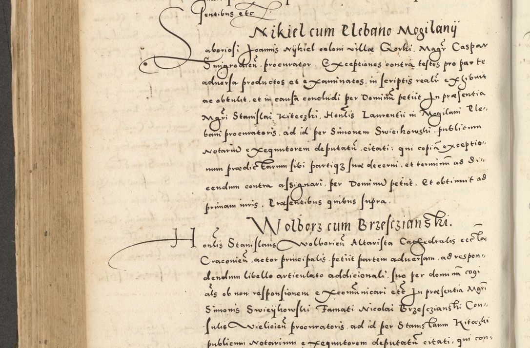 Zdjęcie nr 472 dla obiektu archiwalnego: Acta actorum causarum sententiarum deffinitiuarum, quam interloquutoriarum, decretorum, obligationum, procuratorum etc. coram Reverendo Domino Martino Izbienski de Rusiecz Archidiacono Posnaniensis, custode et in Spiritualibus Vicario generali officiali Cracoviensis, ad Annum Domini Millesimum quingentesimum Sexagesimum Nonum cuius indictio duodecima, Pontus Sanctissimi Pii Papae Quinti Annus quartus foeliciter continuantur