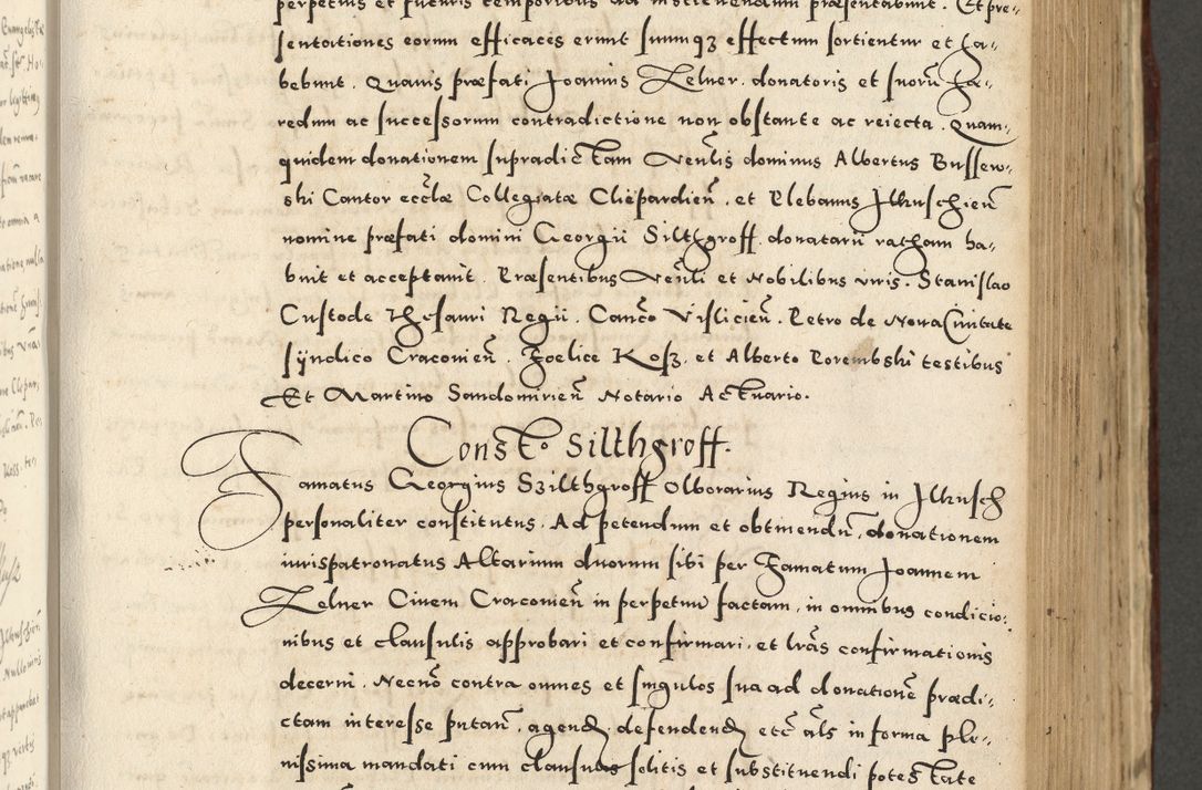 Zdjęcie nr 475 dla obiektu archiwalnego: Acta actorum causarum sententiarum deffinitiuarum, quam interloquutoriarum, decretorum, obligationum, procuratorum etc. coram Reverendo Domino Martino Izbienski de Rusiecz Archidiacono Posnaniensis, custode et in Spiritualibus Vicario generali officiali Cracoviensis, ad Annum Domini Millesimum quingentesimum Sexagesimum Nonum cuius indictio duodecima, Pontus Sanctissimi Pii Papae Quinti Annus quartus foeliciter continuantur