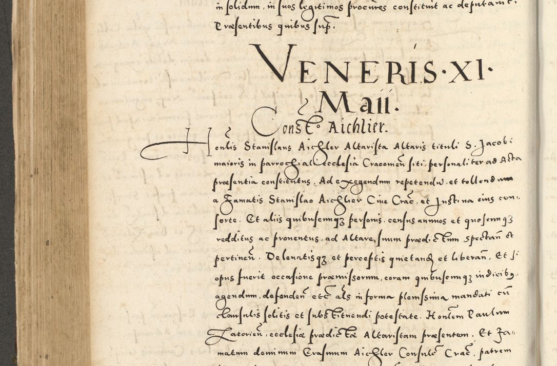 Zdjęcie nr 470 dla obiektu archiwalnego: Acta actorum causarum sententiarum deffinitiuarum, quam interloquutoriarum, decretorum, obligationum, procuratorum etc. coram Reverendo Domino Martino Izbienski de Rusiecz Archidiacono Posnaniensis, custode et in Spiritualibus Vicario generali officiali Cracoviensis, ad Annum Domini Millesimum quingentesimum Sexagesimum Nonum cuius indictio duodecima, Pontus Sanctissimi Pii Papae Quinti Annus quartus foeliciter continuantur