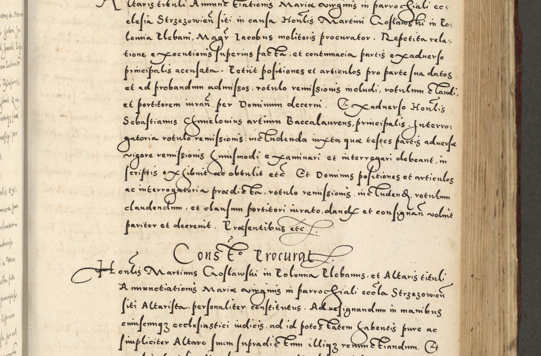 Zdjęcie nr 467 dla obiektu archiwalnego: Acta actorum causarum sententiarum deffinitiuarum, quam interloquutoriarum, decretorum, obligationum, procuratorum etc. coram Reverendo Domino Martino Izbienski de Rusiecz Archidiacono Posnaniensis, custode et in Spiritualibus Vicario generali officiali Cracoviensis, ad Annum Domini Millesimum quingentesimum Sexagesimum Nonum cuius indictio duodecima, Pontus Sanctissimi Pii Papae Quinti Annus quartus foeliciter continuantur