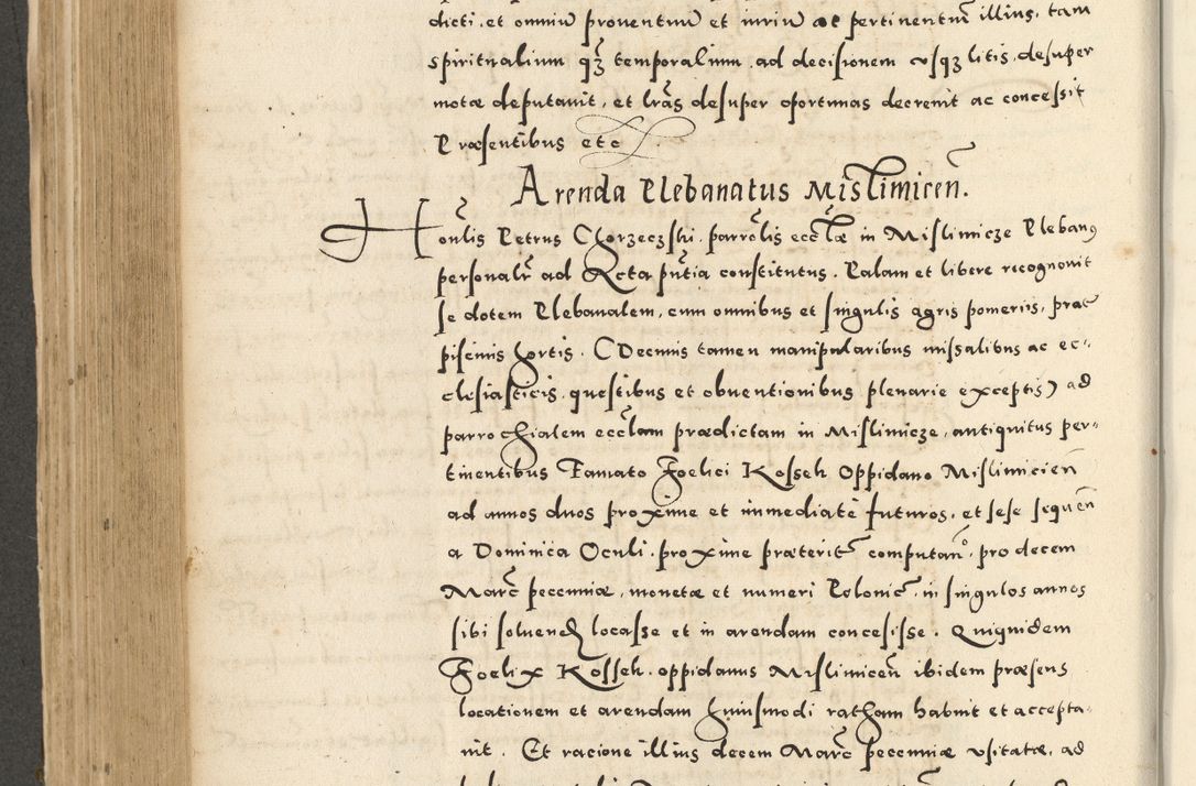 Zdjęcie nr 462 dla obiektu archiwalnego: Acta actorum causarum sententiarum deffinitiuarum, quam interloquutoriarum, decretorum, obligationum, procuratorum etc. coram Reverendo Domino Martino Izbienski de Rusiecz Archidiacono Posnaniensis, custode et in Spiritualibus Vicario generali officiali Cracoviensis, ad Annum Domini Millesimum quingentesimum Sexagesimum Nonum cuius indictio duodecima, Pontus Sanctissimi Pii Papae Quinti Annus quartus foeliciter continuantur