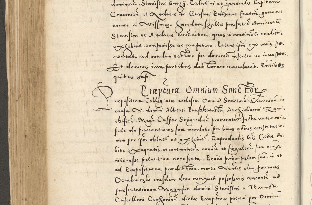 Zdjęcie nr 444 dla obiektu archiwalnego: Acta actorum causarum sententiarum deffinitiuarum, quam interloquutoriarum, decretorum, obligationum, procuratorum etc. coram Reverendo Domino Martino Izbienski de Rusiecz Archidiacono Posnaniensis, custode et in Spiritualibus Vicario generali officiali Cracoviensis, ad Annum Domini Millesimum quingentesimum Sexagesimum Nonum cuius indictio duodecima, Pontus Sanctissimi Pii Papae Quinti Annus quartus foeliciter continuantur