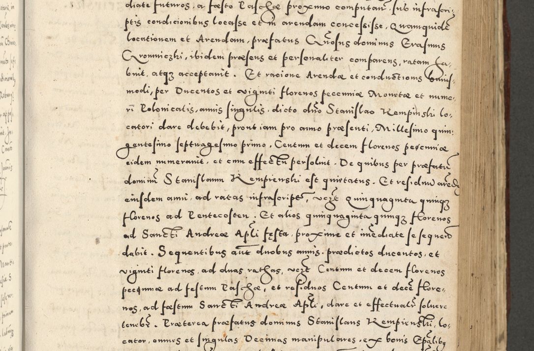 Zdjęcie nr 429 dla obiektu archiwalnego: Acta actorum causarum sententiarum deffinitiuarum, quam interloquutoriarum, decretorum, obligationum, procuratorum etc. coram Reverendo Domino Martino Izbienski de Rusiecz Archidiacono Posnaniensis, custode et in Spiritualibus Vicario generali officiali Cracoviensis, ad Annum Domini Millesimum quingentesimum Sexagesimum Nonum cuius indictio duodecima, Pontus Sanctissimi Pii Papae Quinti Annus quartus foeliciter continuantur
