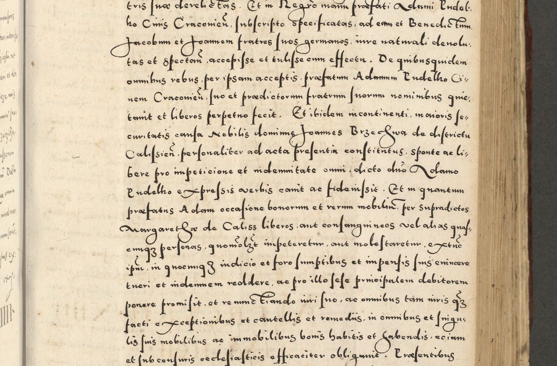 Zdjęcie nr 411 dla obiektu archiwalnego: Acta actorum causarum sententiarum deffinitiuarum, quam interloquutoriarum, decretorum, obligationum, procuratorum etc. coram Reverendo Domino Martino Izbienski de Rusiecz Archidiacono Posnaniensis, custode et in Spiritualibus Vicario generali officiali Cracoviensis, ad Annum Domini Millesimum quingentesimum Sexagesimum Nonum cuius indictio duodecima, Pontus Sanctissimi Pii Papae Quinti Annus quartus foeliciter continuantur
