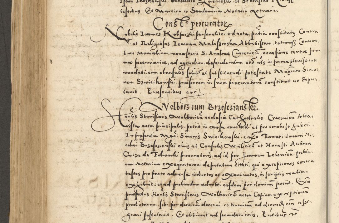 Zdjęcie nr 608 dla obiektu archiwalnego: Acta actorum causarum sententiarum deffinitiuarum, quam interloquutoriarum, decretorum, obligationum, procuratorum etc. coram Reverendo Domino Martino Izbienski de Rusiecz Archidiacono Posnaniensis, custode et in Spiritualibus Vicario generali officiali Cracoviensis, ad Annum Domini Millesimum quingentesimum Sexagesimum Nonum cuius indictio duodecima, Pontus Sanctissimi Pii Papae Quinti Annus quartus foeliciter continuantur