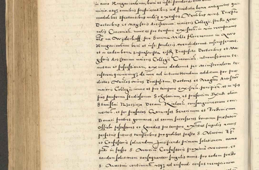 Zdjęcie nr 774 dla obiektu archiwalnego: Acta actorum causarum sententiarum deffinitiuarum, quam interloquutoriarum, decretorum, obligationum, procuratorum etc. coram Reverendo Domino Martino Izbienski de Rusiecz Archidiacono Posnaniensis, custode et in Spiritualibus Vicario generali officiali Cracoviensis, ad Annum Domini Millesimum quingentesimum Sexagesimum Nonum cuius indictio duodecima, Pontus Sanctissimi Pii Papae Quinti Annus quartus foeliciter continuantur