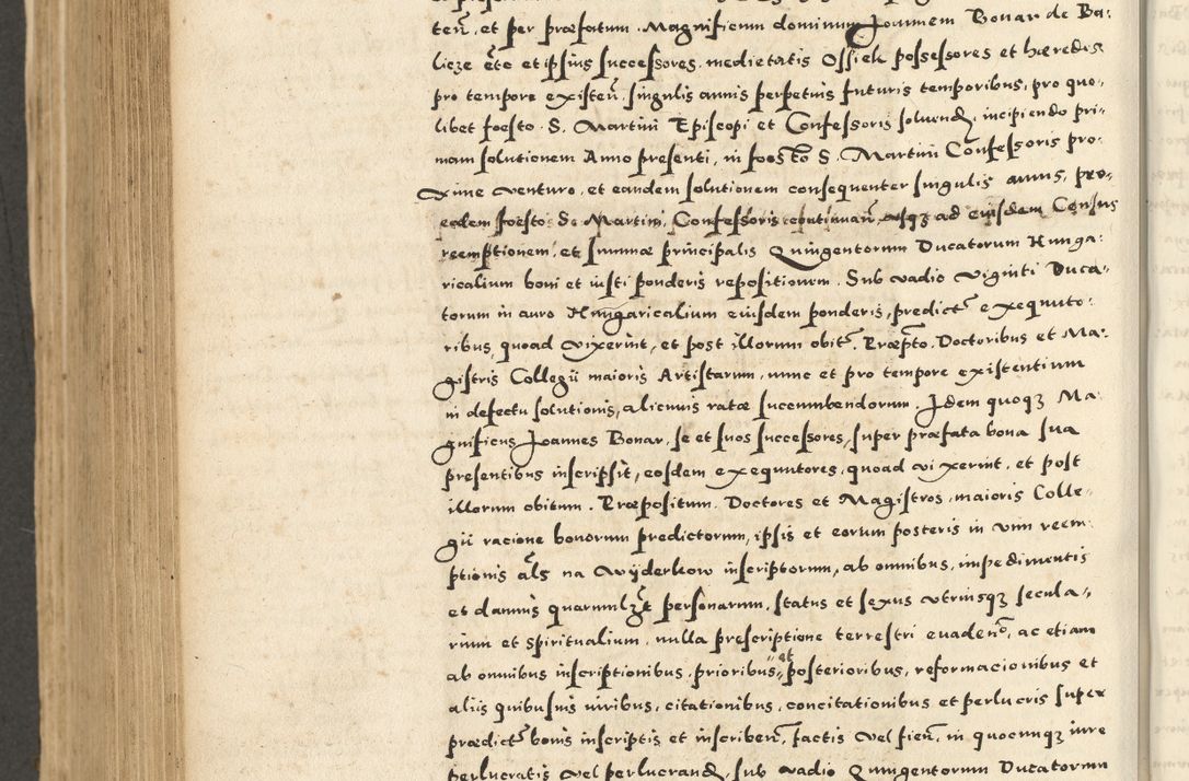 Zdjęcie nr 772 dla obiektu archiwalnego: Acta actorum causarum sententiarum deffinitiuarum, quam interloquutoriarum, decretorum, obligationum, procuratorum etc. coram Reverendo Domino Martino Izbienski de Rusiecz Archidiacono Posnaniensis, custode et in Spiritualibus Vicario generali officiali Cracoviensis, ad Annum Domini Millesimum quingentesimum Sexagesimum Nonum cuius indictio duodecima, Pontus Sanctissimi Pii Papae Quinti Annus quartus foeliciter continuantur