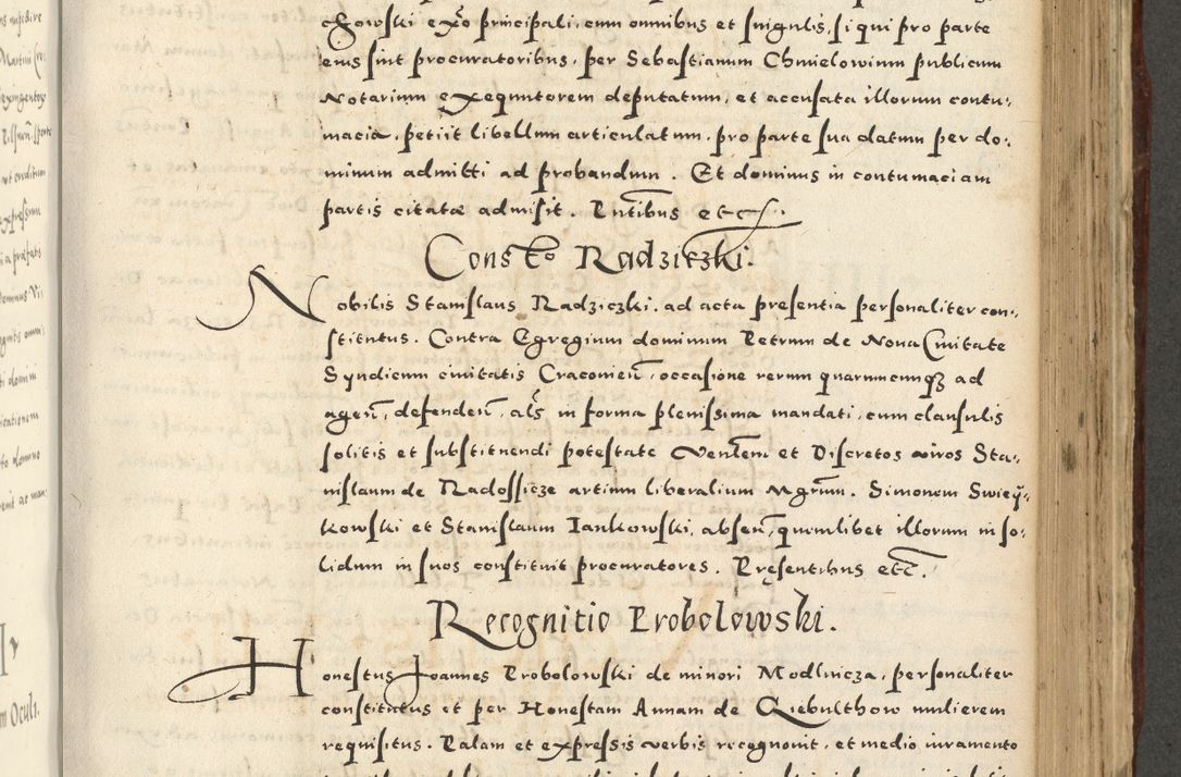 Zdjęcie nr 733 dla obiektu archiwalnego: Acta actorum causarum sententiarum deffinitiuarum, quam interloquutoriarum, decretorum, obligationum, procuratorum etc. coram Reverendo Domino Martino Izbienski de Rusiecz Archidiacono Posnaniensis, custode et in Spiritualibus Vicario generali officiali Cracoviensis, ad Annum Domini Millesimum quingentesimum Sexagesimum Nonum cuius indictio duodecima, Pontus Sanctissimi Pii Papae Quinti Annus quartus foeliciter continuantur