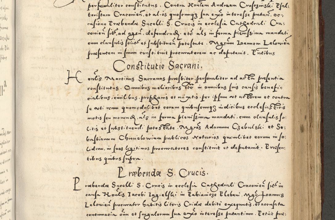 Zdjęcie nr 719 dla obiektu archiwalnego: Acta actorum causarum sententiarum deffinitiuarum, quam interloquutoriarum, decretorum, obligationum, procuratorum etc. coram Reverendo Domino Martino Izbienski de Rusiecz Archidiacono Posnaniensis, custode et in Spiritualibus Vicario generali officiali Cracoviensis, ad Annum Domini Millesimum quingentesimum Sexagesimum Nonum cuius indictio duodecima, Pontus Sanctissimi Pii Papae Quinti Annus quartus foeliciter continuantur