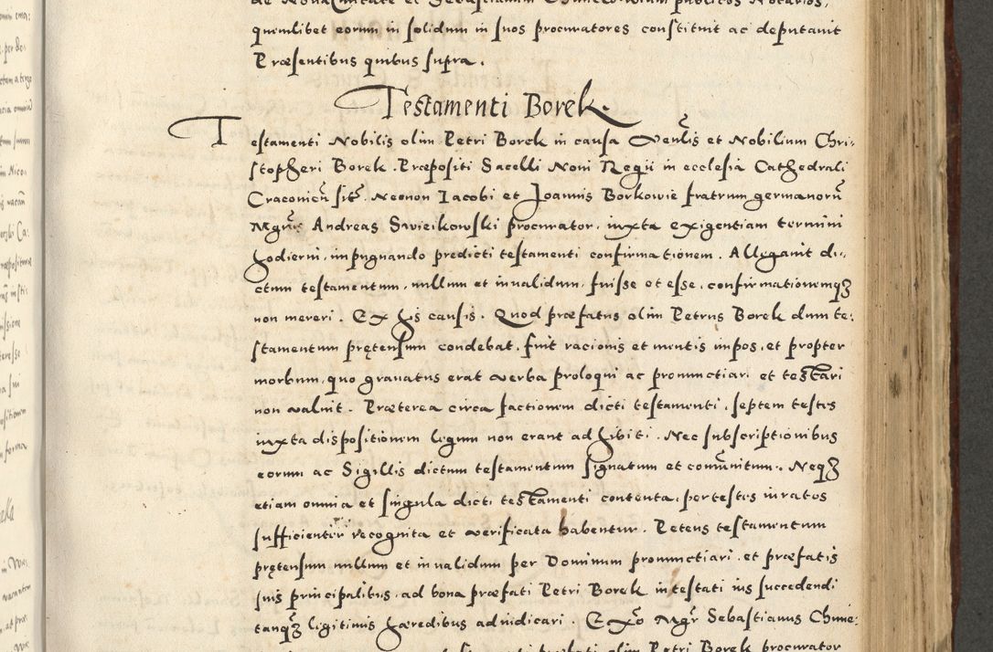 Zdjęcie nr 721 dla obiektu archiwalnego: Acta actorum causarum sententiarum deffinitiuarum, quam interloquutoriarum, decretorum, obligationum, procuratorum etc. coram Reverendo Domino Martino Izbienski de Rusiecz Archidiacono Posnaniensis, custode et in Spiritualibus Vicario generali officiali Cracoviensis, ad Annum Domini Millesimum quingentesimum Sexagesimum Nonum cuius indictio duodecima, Pontus Sanctissimi Pii Papae Quinti Annus quartus foeliciter continuantur
