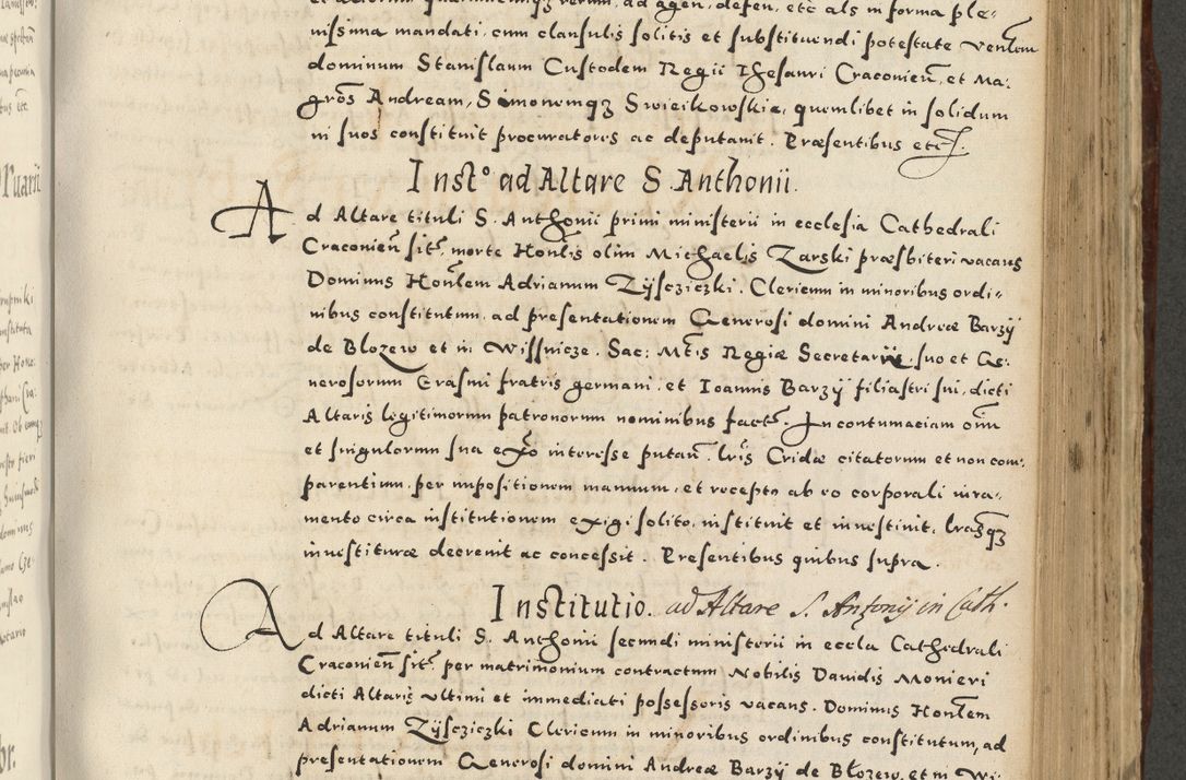 Zdjęcie nr 711 dla obiektu archiwalnego: Acta actorum causarum sententiarum deffinitiuarum, quam interloquutoriarum, decretorum, obligationum, procuratorum etc. coram Reverendo Domino Martino Izbienski de Rusiecz Archidiacono Posnaniensis, custode et in Spiritualibus Vicario generali officiali Cracoviensis, ad Annum Domini Millesimum quingentesimum Sexagesimum Nonum cuius indictio duodecima, Pontus Sanctissimi Pii Papae Quinti Annus quartus foeliciter continuantur